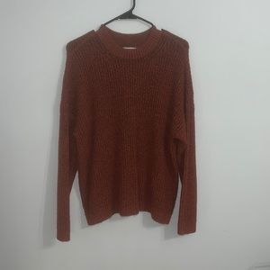 Burnt orange, Oversized sweater from AE